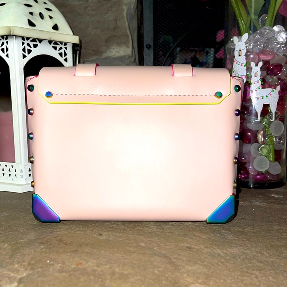 MK Pink multicolor purse.